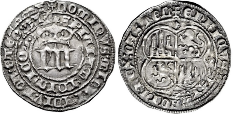 Tipo 5. Real de “EN” góticas coronadas