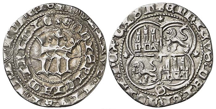 Tipo 5. Real de “EN” góticas coronadas