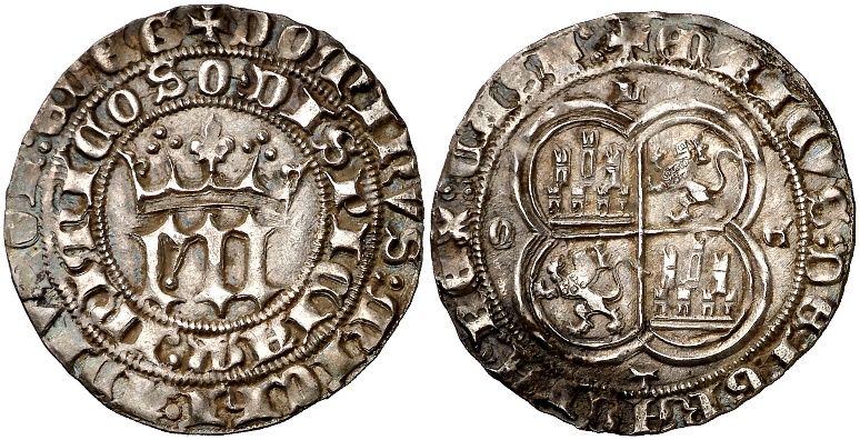 Tipo 5. Real de “EN” góticas coronadas