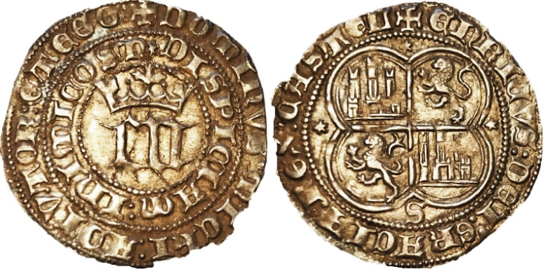 Tipo 5. Real de “EN” góticas coronadas