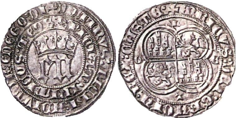 Tipo 5. Real de “EN” góticas coronadas