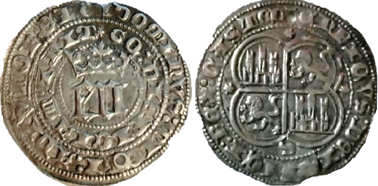 Tipo 5. Real de “EN” góticas coronadas