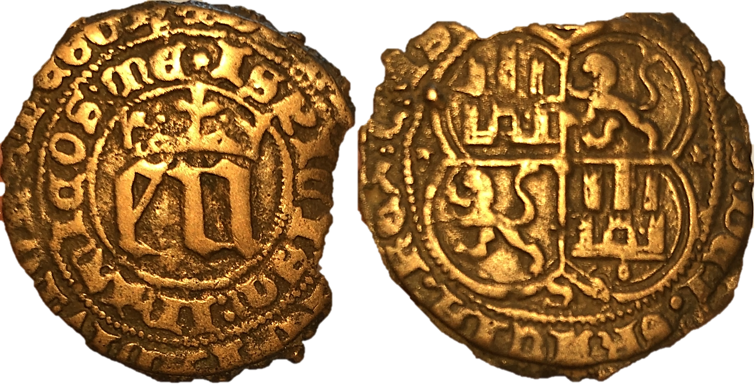 Tipo 5. Real de “EN” góticas coronadas