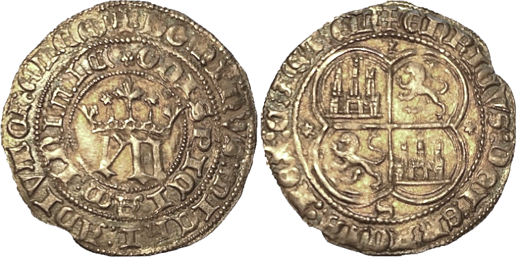 Tipo 5. Real de “EN” góticas coronadas