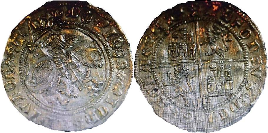 Tipo 1. Dobla Alfonsí ecuestre de oro - Imagen 38