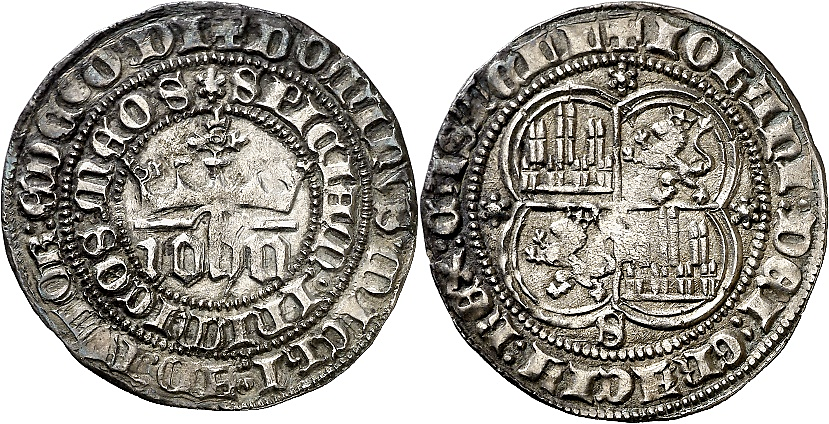 Tipo 1. Real de plata con nombre “Iohn” coronado - Imagen 16