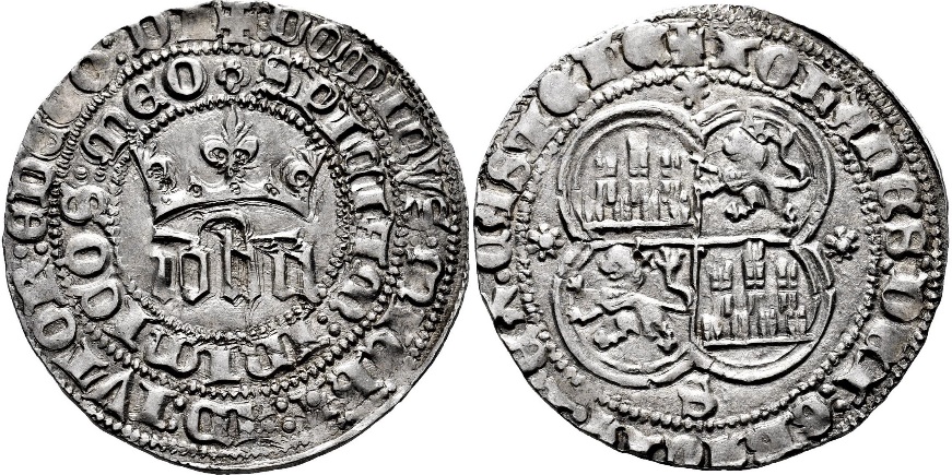 Tipo 1. Real de plata con nombre “Iohn” coronado - Imagen 17