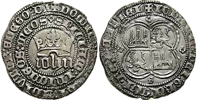 Tipo 1. Real de plata con nombre “Iohn” coronado - Imagen 20