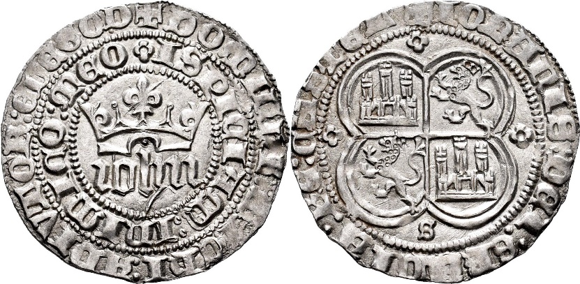 Tipo 1. Real de plata con nombre “Iohn” coronado - Imagen 23