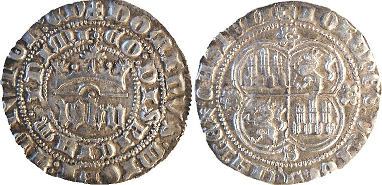 Tipo 1. Real de plata con nombre “Iohn” coronado - Imagen 27