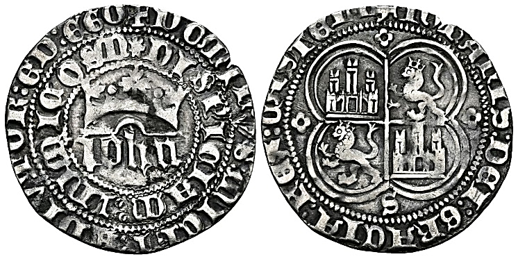 Tipo 1. Real de plata con nombre “Iohn” coronado - Imagen 30