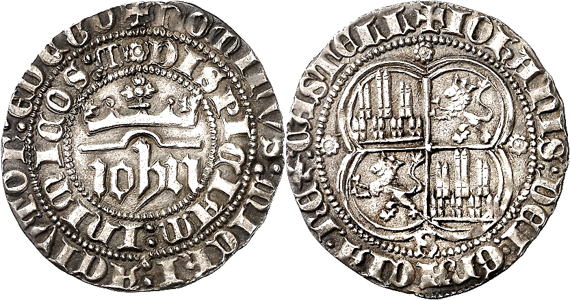 Tipo 1. Real de plata con nombre “Iohn” coronado - Imagen 31