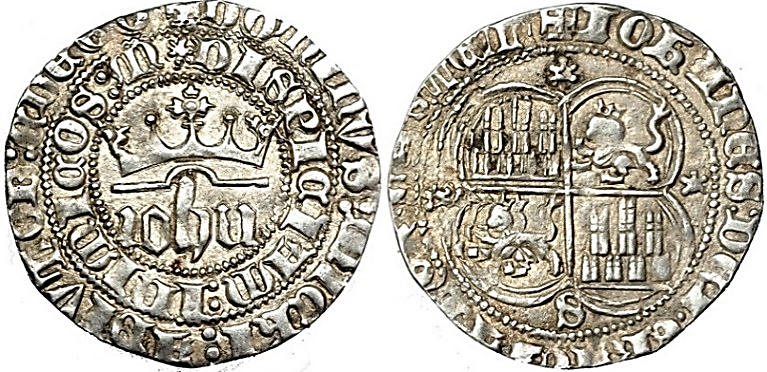 Tipo 1. Real de plata con nombre “Iohn” coronado - Imagen 32