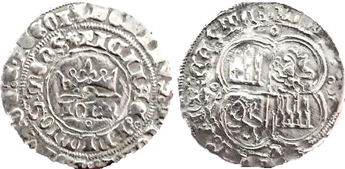 Tipo 1. Real de plata con nombre “Iohn” coronado - Imagen 42