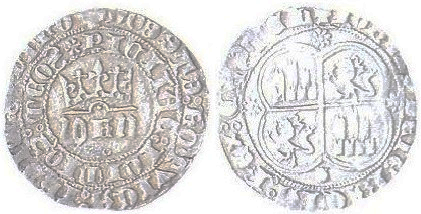 Tipo 1. Real de plata con nombre “Iohn” coronado - Imagen 46