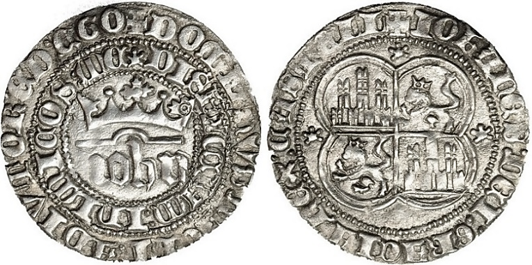 Tipo 1. Real de plata con nombre “Iohn” coronado - Imagen 54