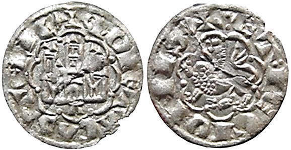 Tipo 11. “Moneda Nueva Blanca” Alfonsí - Imagen 1