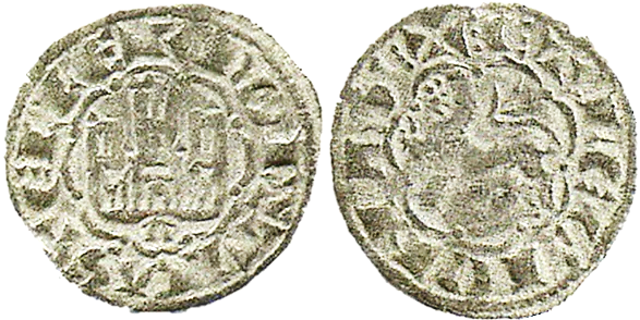 Tipo 11. “Moneda Nueva Blanca” Alfonsí - Imagen 3