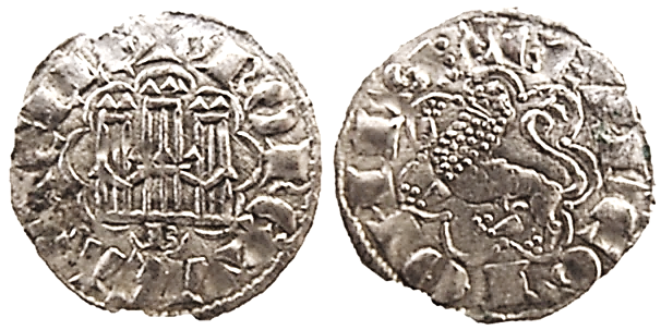 Tipo 11. “Moneda Nueva Blanca” Alfonsí - Imagen 7