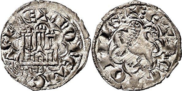 Tipo 11. “Moneda Nueva Blanca” Alfonsí - Imagen 8