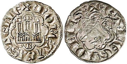 Tipo 11. “Moneda Nueva Blanca” Alfonsí - Imagen 9