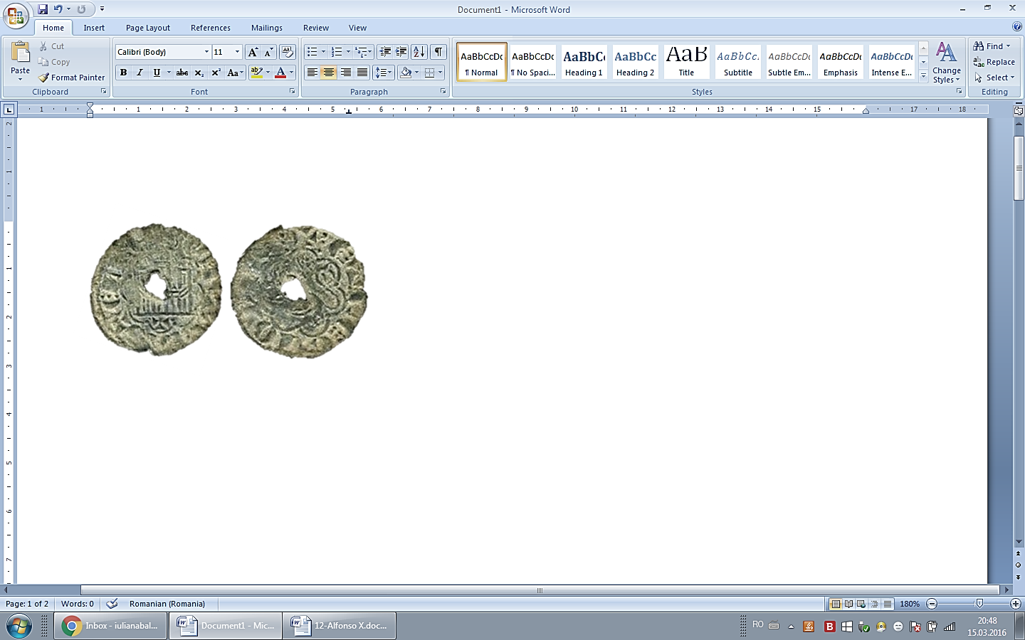 Tipo 11. “Moneda Nueva Blanca” Alfonsí - Imagen 91