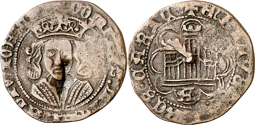 Tipo 11. Quarto de busto de rey de frente - Imagen 10