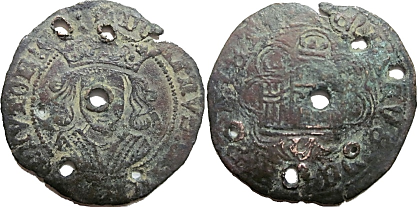 Tipo 11. Quarto de busto de rey de frente - Imagen 11