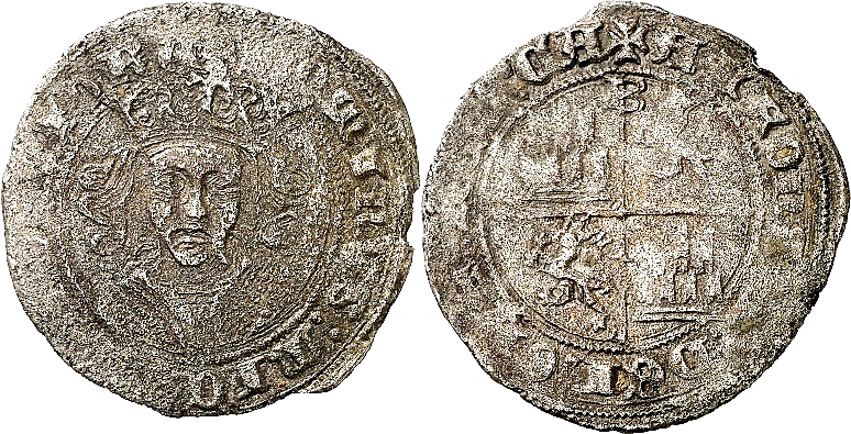 Tipo 11. Quarto de busto de rey de frente - Imagen 24