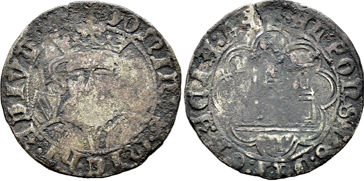 Tipo 11. Quarto de busto de rey de frente - Imagen 6