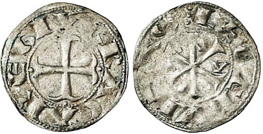 Tipo 3. Dinero leonés de Crismón de Continuidad - Imagen 1