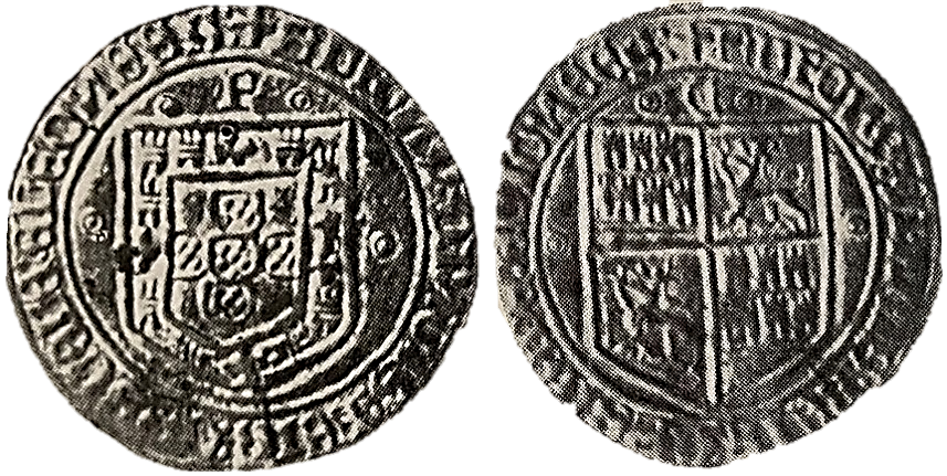 Tipo 4: Real Grueso de Plata con Escudos de Portugal y Castilla - Imagen 16