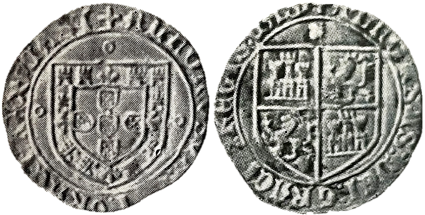 Tipo 4: Real Grueso de Plata con Escudos de Portugal y Castilla - Imagen 28