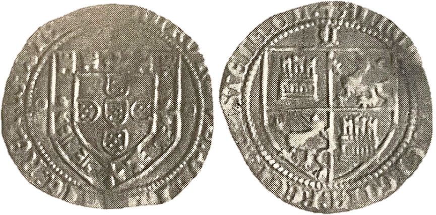 Tipo 4: Real Grueso de Plata con Escudos de Portugal y Castilla - Imagen 3