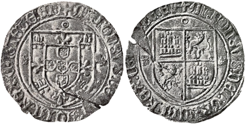 Tipo 4: Real Grueso de Plata con Escudos de Portugal y Castilla - Imagen 30