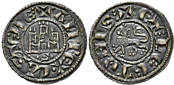 Tipo 6. Dinero de la “Moneda Nueva” o de los “Dineros Prietos” - Imagen 45