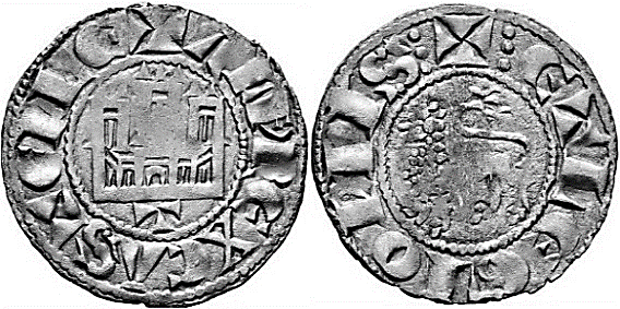 Tipo 6. Dinero de la “Moneda Nueva” o de los “Dineros Prietos” - Imagen 61