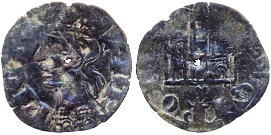 Tipo 2. Dinero Cornado de “A de Picta Podigironis” - Imagen 20