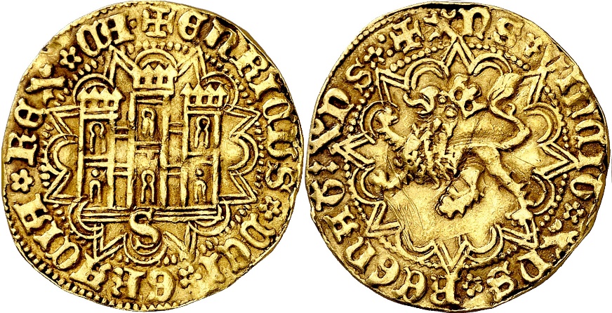 Tipo 28. Enrique Castellano de oro - Imagen 13