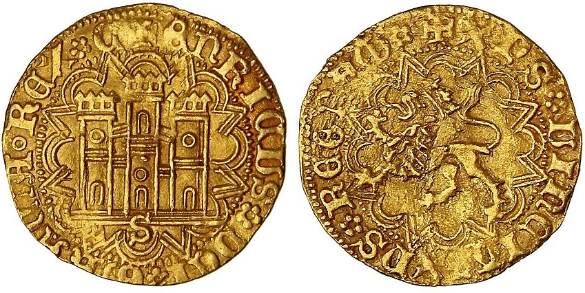 Tipo 28. Enrique Castellano de oro - Imagen 15