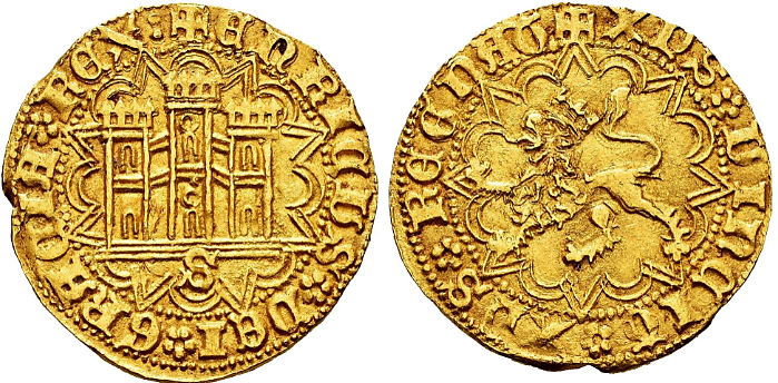 Tipo 28. Enrique Castellano de oro - Imagen 16