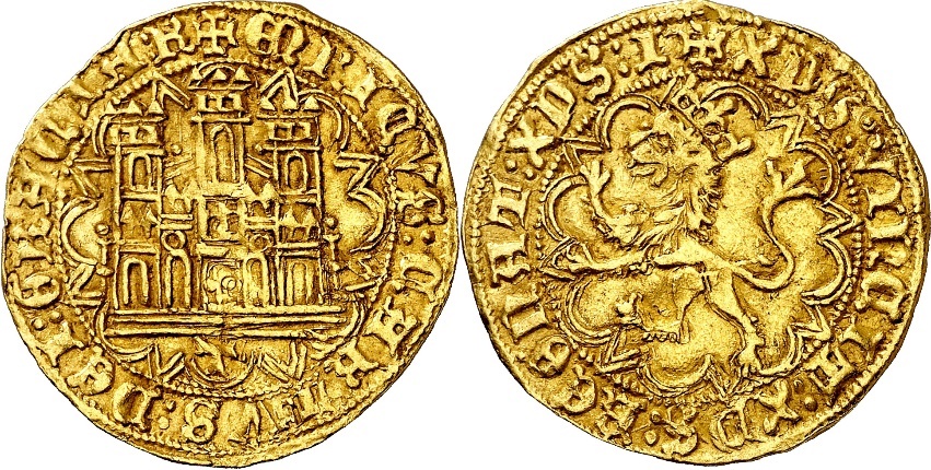 Tipo 28. Enrique Castellano de oro - Imagen 29