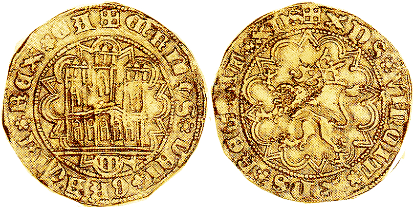 Tipo 28. Enrique Castellano de oro - Imagen 35