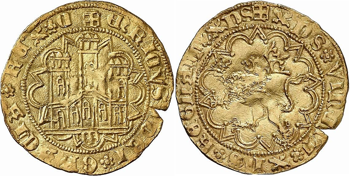 Tipo 28. Enrique Castellano de oro - Imagen 37