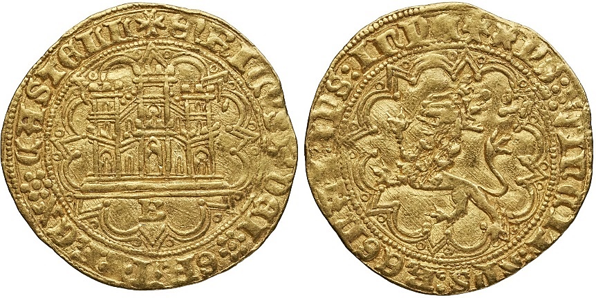 Tipo 28. Enrique Castellano de oro - Imagen 5