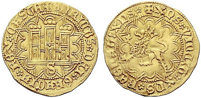 Tipo 28. Enrique Castellano de oro - Imagen 9