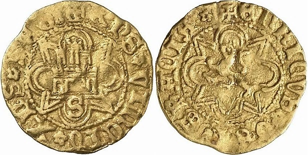 Tipo 29. Medio Enrique Castellano de oro - Imagen 10