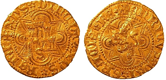 Tipo 29. Medio Enrique Castellano de oro - Imagen 12