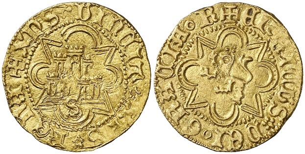 Tipo 29. Medio Enrique Castellano de oro - Imagen 14