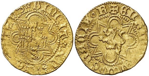 Tipo 29. Medio Enrique Castellano de oro - Imagen 15